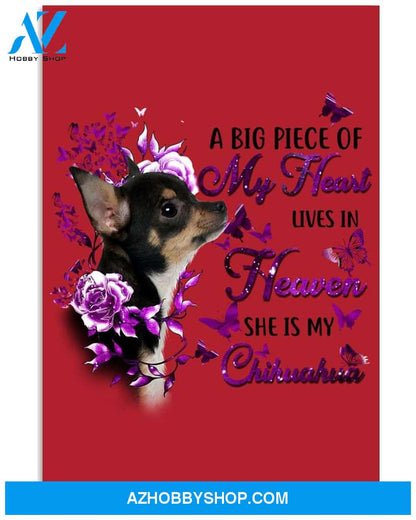 A big piece of my heart lives in heaven widow poster