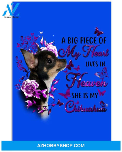 A big piece of my heart lives in heaven widow poster
