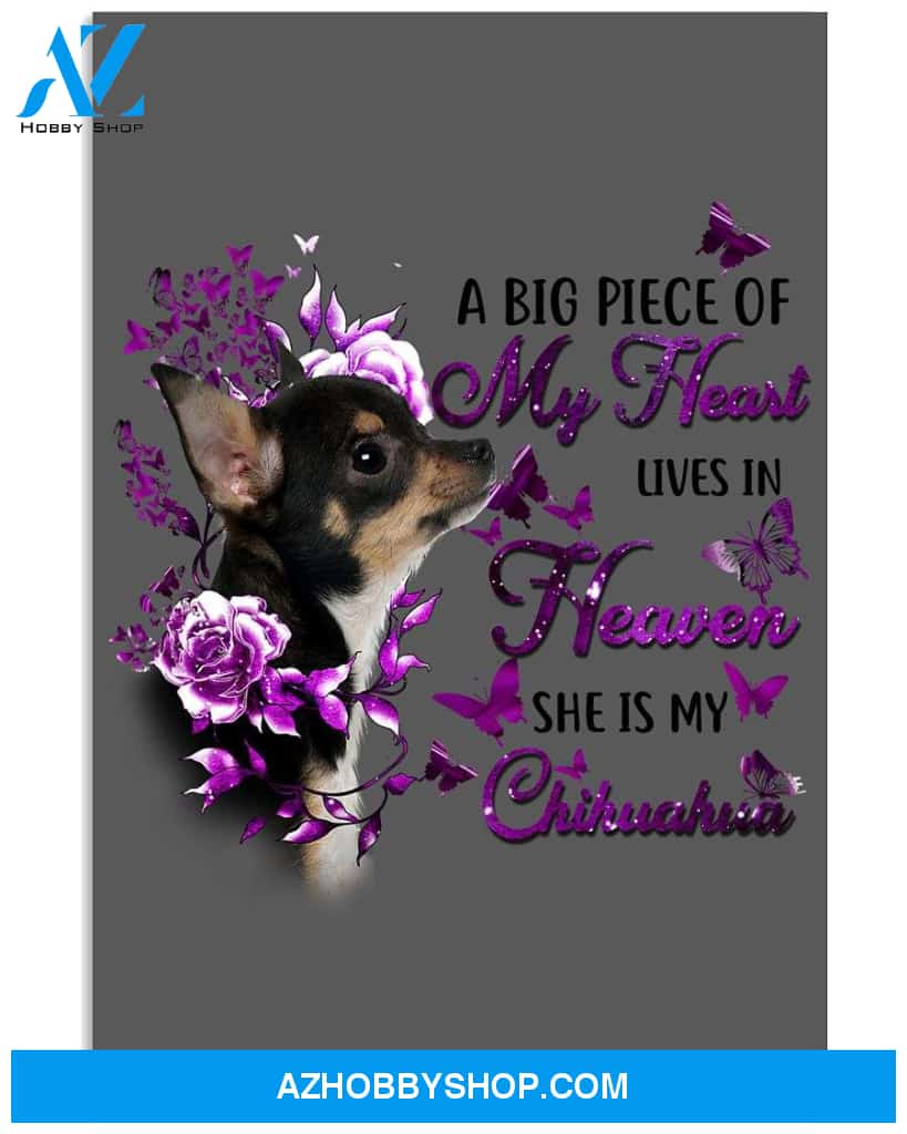 A big piece of my heart lives in heaven widow poster