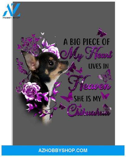 A big piece of my heart lives in heaven widow poster