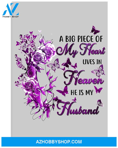 A big piece of my heart lives in heaven widow poster