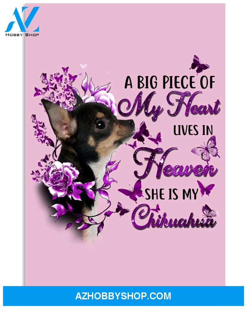 A big piece of my heart lives in heaven widow poster