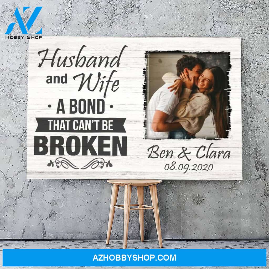 A Bond that can't be broken - Personalized Canvas