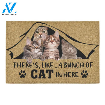A Bunch Of Cat In Here Doormat Indoor And Outdoor Mat Entrance Rug Sweet Home Decor Housewarming Gift Gift For Friend Family Stem Feminist