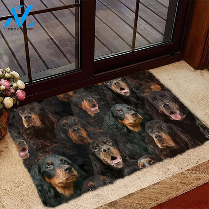 A Bunch Of Gordon Setter Doormat, Dog Welcome Mat, Funny Welcome Mats for Dog Lovers