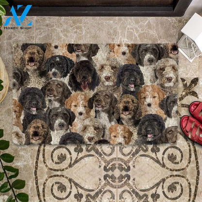 A Bunch Of Spanish Waters Doormat, Dog Welcome Mat, Funny Welcome Mats for Dog Lovers