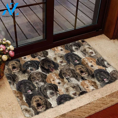 A Bunch Of Spanish Waters Doormat, Dog Welcome Mat, Funny Welcome Mats for Dog Lovers