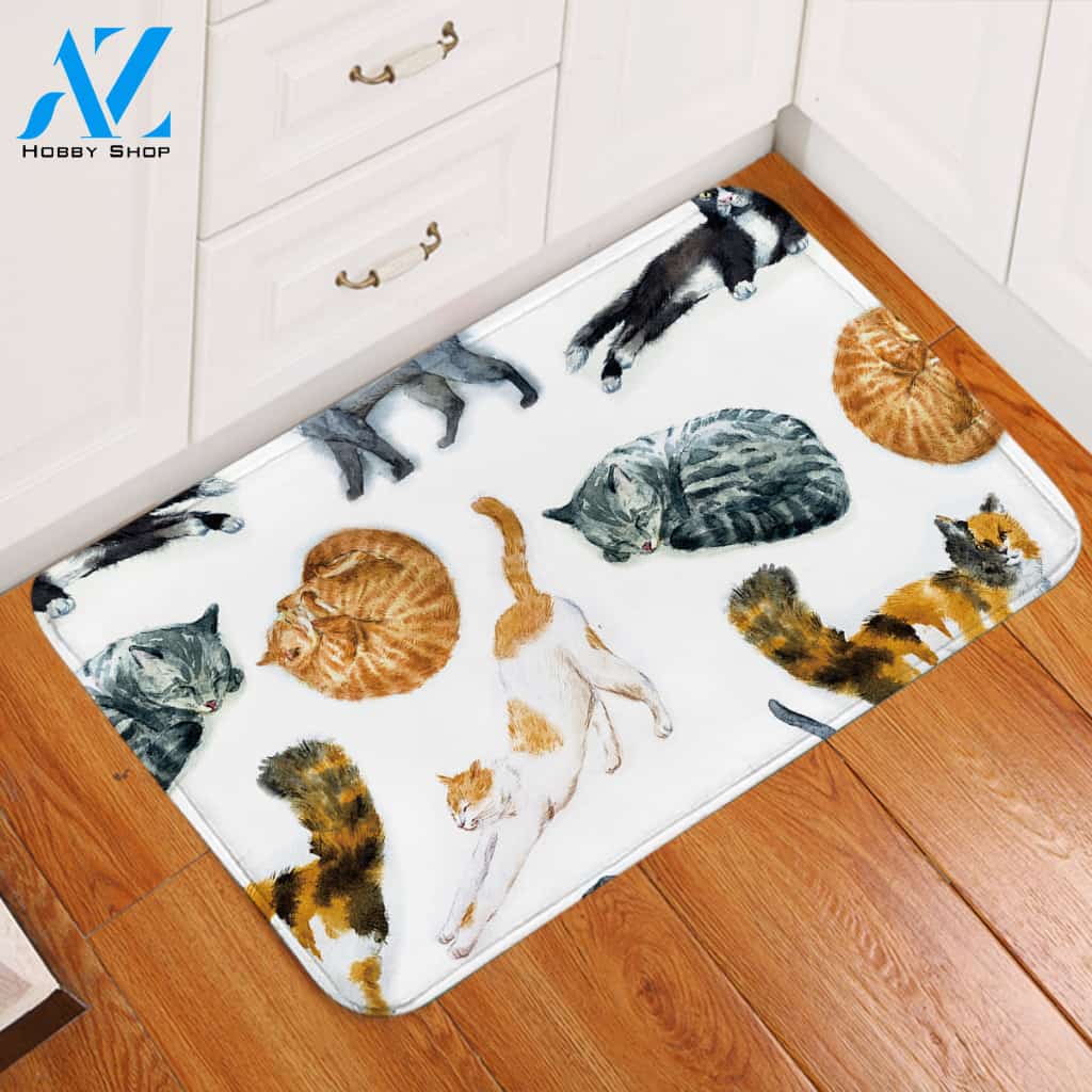 A Cat's Thing Door Mat