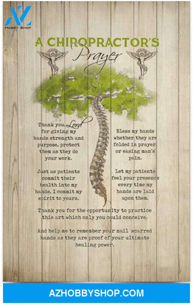 A Chiropracrs Prayer Thank You Lord For Giving My Hands Strength Present Family Unisex