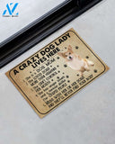 A Crazy Dog Lady Dog Mom Corgi Funny Indoor And Outdoor Doormat Warm House Gift Welcome Mat Birthday Gift For Mom