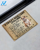 A Crazy Dog Lady Dog Mom English Bulldog Funny Indoor And Outdoor Doormat Warm House Gift Welcome Mat Birthday Gift For Mom