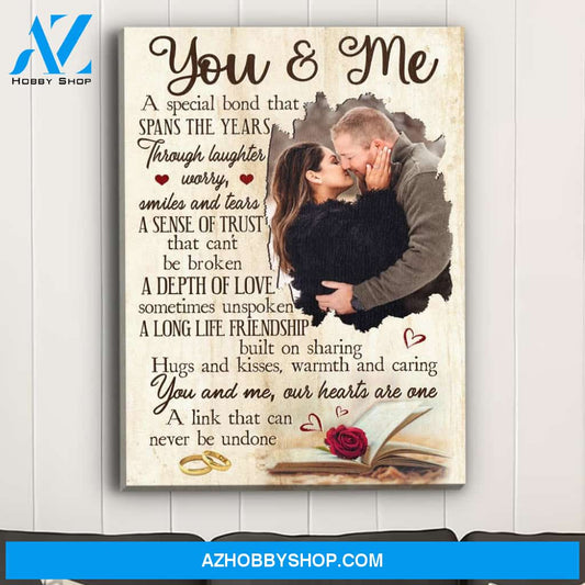 A Depth Of Love - Personalized Custom Photo Canvas