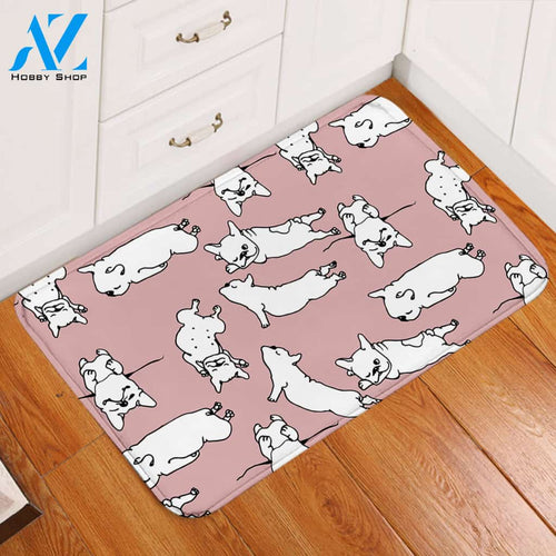 A Dog's Thing Pink Door Mat