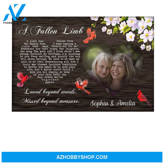 A Fallen Limb Upload Photo Custom Name Canvas
