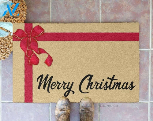 A Gift Merry Christmas Funny Doormat Gift For Friend Family Birthday Gift Home Decor Warm House Gift Welcome Mat