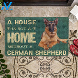 Gearhumans Gearhuman 3D A House Is Not A Home German Shepherd Dog Doormat