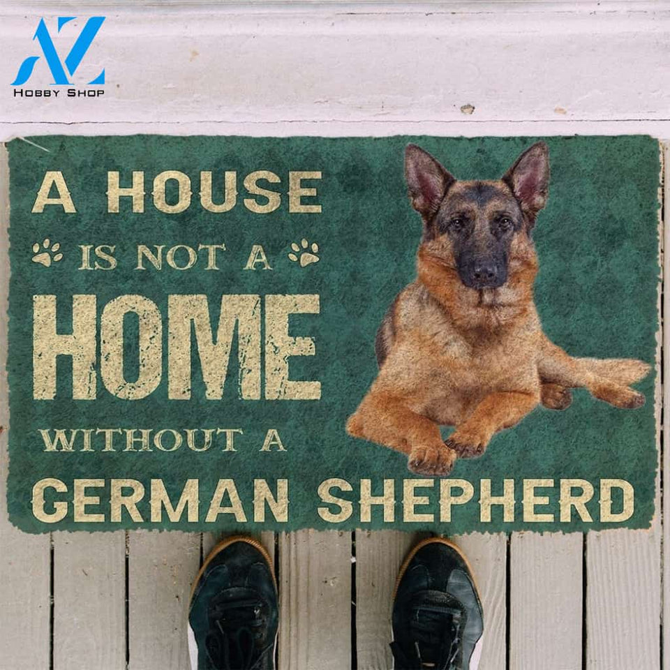 Gearhumans Gearhuman 3D A House Is Not A Home German Shepherd Dog Doormat
