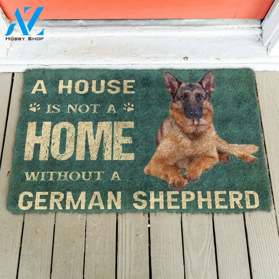 Gearhumans Gearhuman 3D A House Is Not A Home German Shepherd Dog Doormat