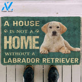 Gearhumans Gearhuman 3D A House Is Not A Home Labrador Retrievers Dog Doormat