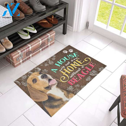 A House Is Not A Home Without A Beagle Doormat Indoor And Outdoor Mat Entrance Rug Sweet Home Decor Housewarming Gift Gift For Friend Family Stem Feminist