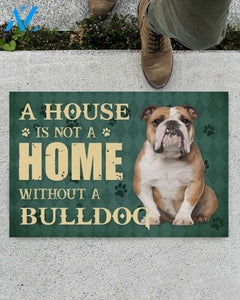 A house is not a home without a bulldog doormat