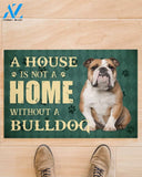 A house is not a home without a bulldog doormat