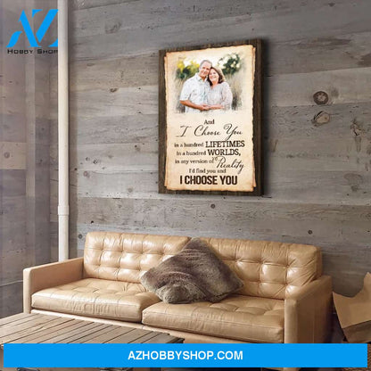 A Hundred Lifetimes - Personalized Custom Photo Canvas