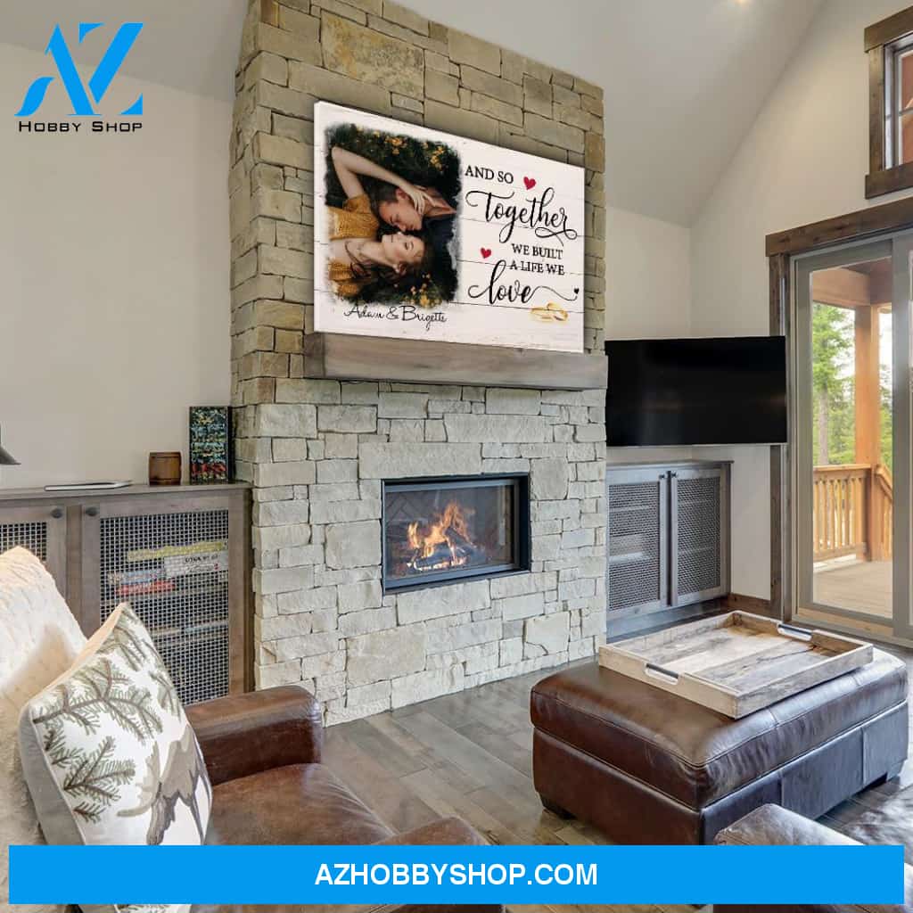 A Life We Love - Personalized Custom Photo Canvas