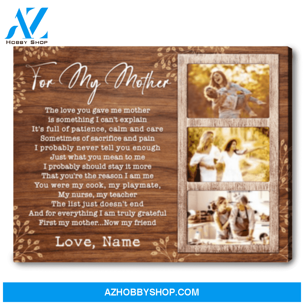 A Mother's Day Celebration Customized Wall Art Canvas