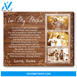 A Mother's Day Celebration Customized Wall Art Canvas