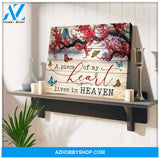 Zalooo A Piece Of My Heart Butterfly Wall Art Canvas