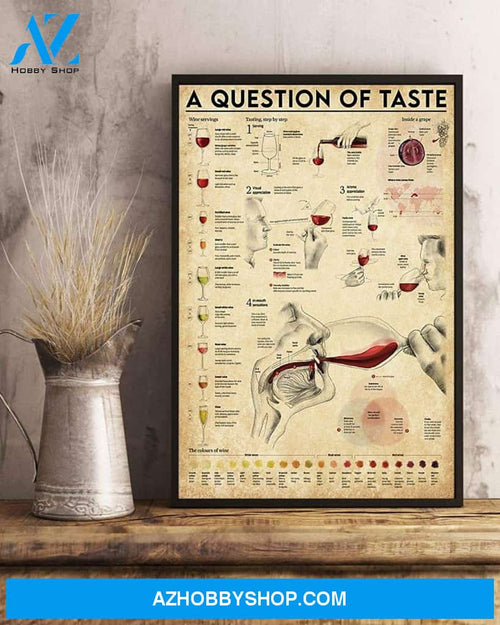 A Question Of Taste Bartender