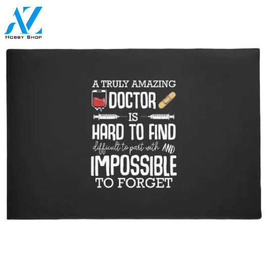 A Truly Amazing Doctor Doormat Hunting, Indoor and Outdoor Doormat Warm House Gift Welcome Mat Gift for Friend Family