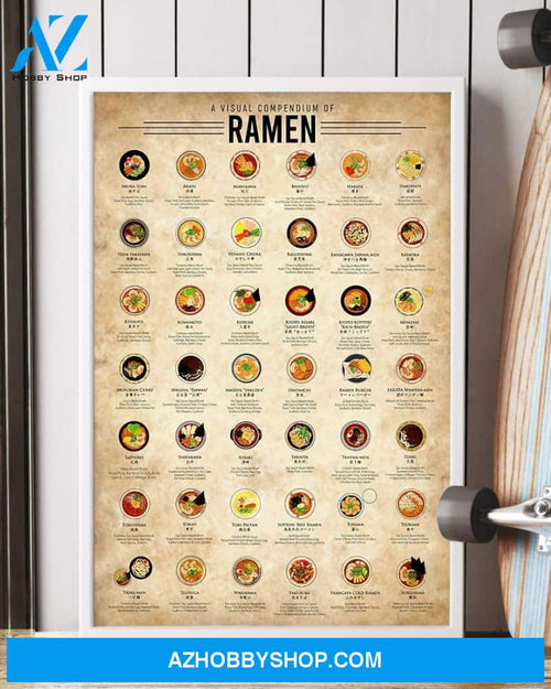 A Visual Compendium Of Ramen Poster