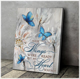Your Wings Butterfly Wall Art Canvas