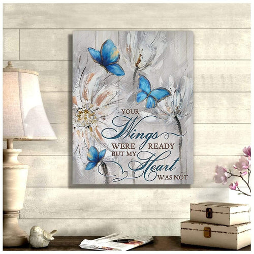 Your Wings Butterfly Wall Art Canvas