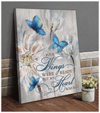 Your Wings Butterfly Wall Art Canvas