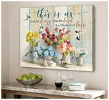 This Is Us Hummingbird Wall Art Canvas