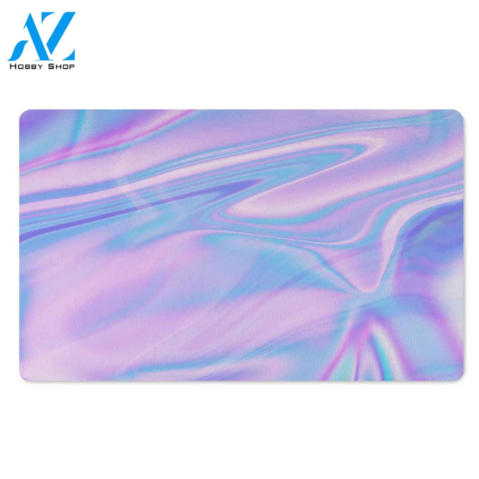 Abstract Holographic Door Mat