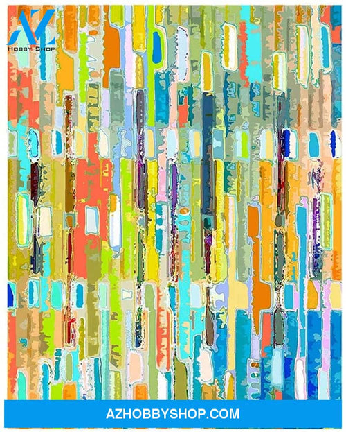 Abstract Modern Orange Bathroom Art Funny Present For Men Woman Home Art Wall
