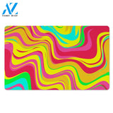 Abstract Paint Door Mat