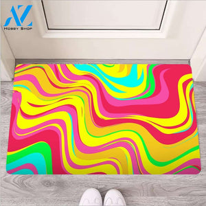 Abstract Paint Door Mat