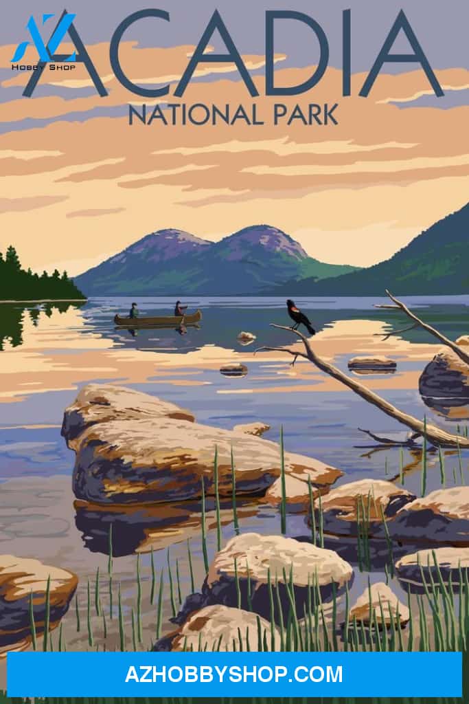 Acadia National Park Maine Jordan Pond