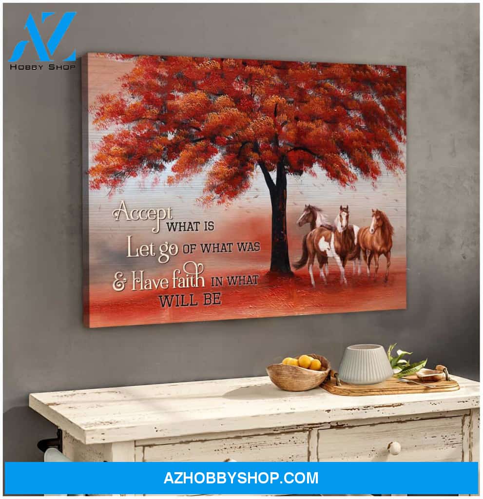 Accept what is Horse Canvas Wall Art Decor, Wall Decor Visual Art