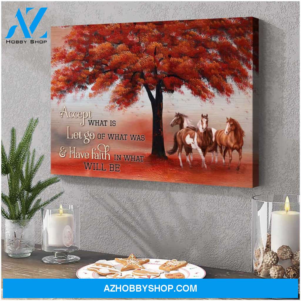 Accept what is Horse Canvas Wall Art Decor, Wall Decor Visual Art