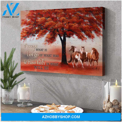 Accept what is Horse Canvas Wall Art Decor, Wall Decor Visual Art