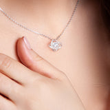 "Light Up The Lives" Angel Daughter Necklace Gift From Mom Dad Alluring Beauty Pendant Jewelry Box Birthday Christmas Graduation Valentines