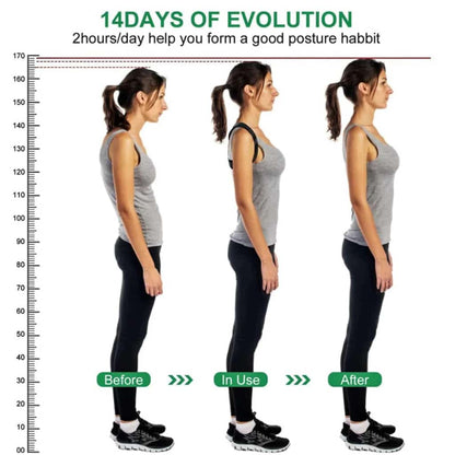 ADJUSTABLE BACK SHOULDER POSTURE CORRECTOR