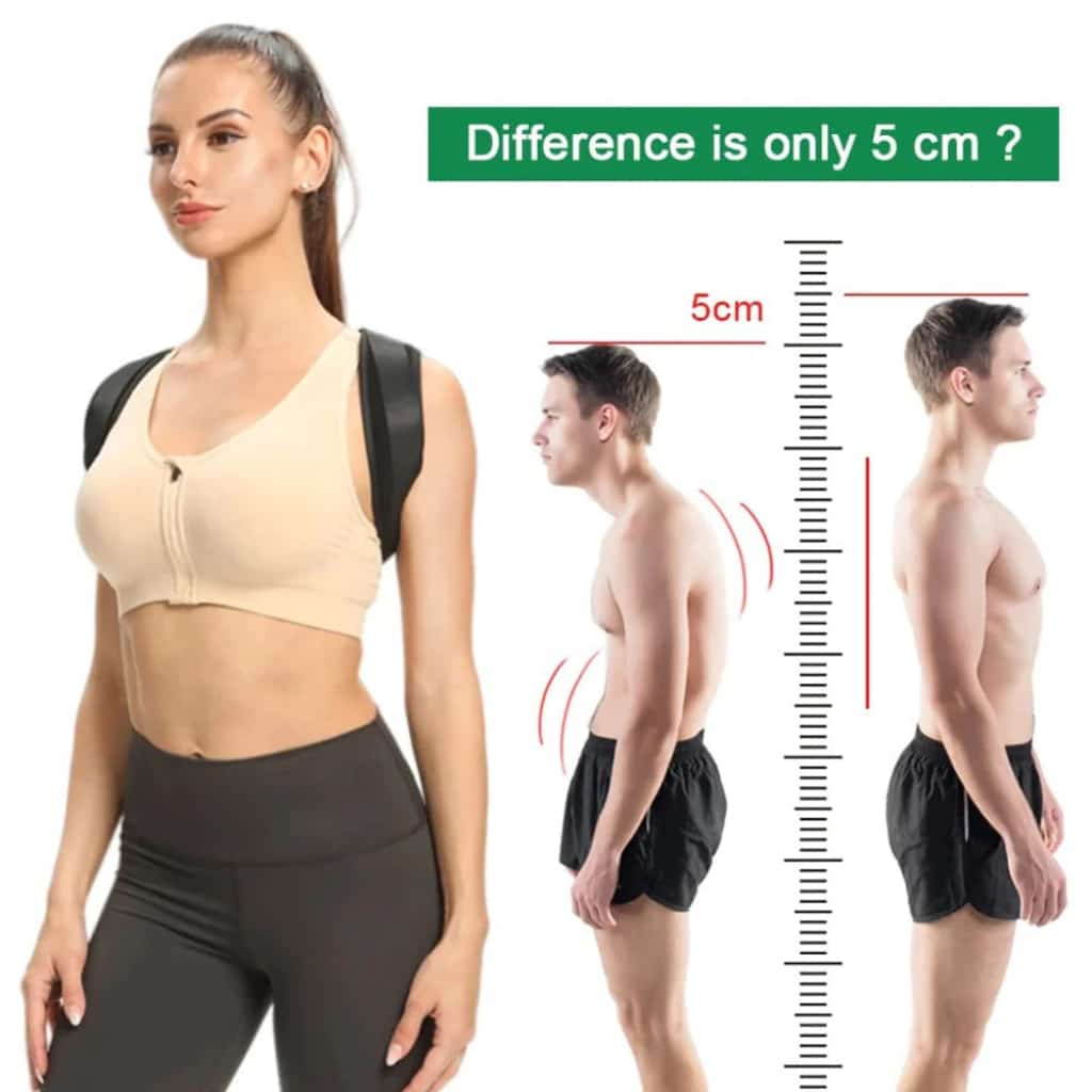 ADJUSTABLE BACK SHOULDER POSTURE CORRECTOR