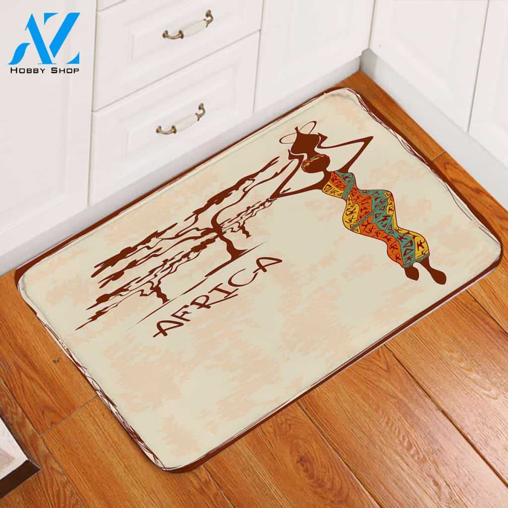 Africa Icons Door Mat